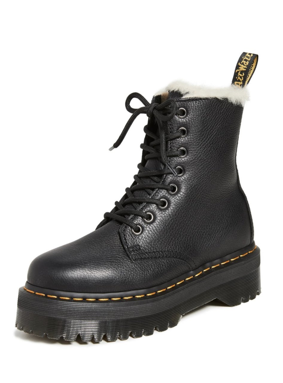 Dr. Martens Platform İçi Tüylü Bot